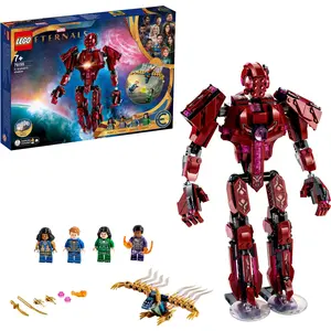 LEGO 76155 Marvel In Arishems Schatten, Action-Figur mit Leuchtstein