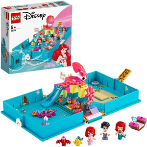 LEGO 43176 Disney Princess Arielles Märchenbuch mit Prinzessin Arielle...