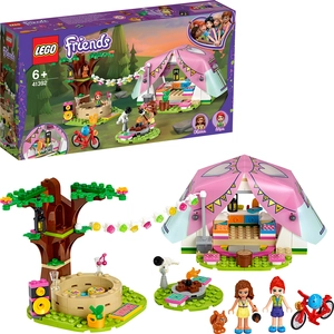 LEGO 41392 Friends Camping in Heartlake City Set mit Mini Puppen Olivi...