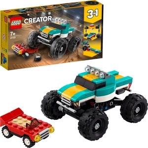 LEGO 31101 Creator 3in1 Monster-Truck, Muscle Car oder Dragster, Spiel...