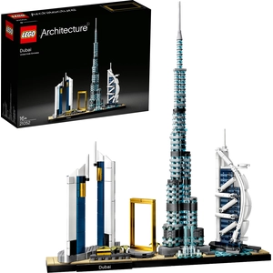 LEGO 21502 Architecture Dubai, Skyline-Kollektion, Modellbausatz, Set ...