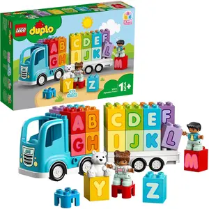 LEGO 10915 DUPLO Mein Erster ABC-Lastwagen, Alphabet-Spielzeug, Lernsp...
