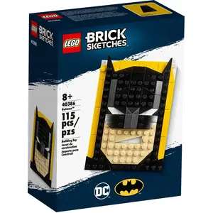 LEGO Batman Brick Sketches 40386, Bausatz, 8 Jahr(e), Kunststoff, 115 ...