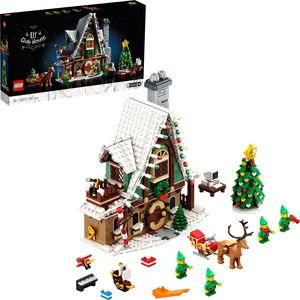 LEGO 10275 Icons Elfen-Klubhaus, Weihnachtsgeschenk für Erwachsene, Zi...