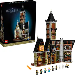 LEGO 10273 Icons Geisterhaus auf dem Jahrmarkt, Set für Erwachsene, Mo...