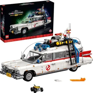 LEGO Icons Ghostbusters ECTO-1, großes Auto-Set für Erwachsene, Modell...