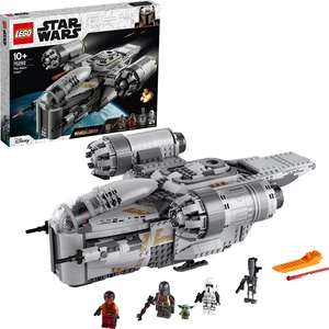 LEGO 75292 Star Wars Razor Crest Raumschiff Spielzeug mit Baby Yoda al...