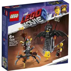 The LEGO Movie  2 Einsatzbereiter Batman  und EisenBart, 70836