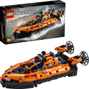 LEGO 42120 Technic Luftkissenboot für Rettungseinsätze - Flugzeug, 2-i...