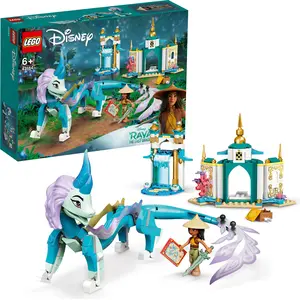 LEGO 43184 Disney Princess Raya und der Sisu Drache, Spielzeug aus dem...