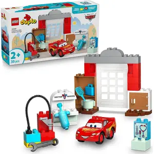 LEGO® DUPLO®   Disney 10456 McQueen a náv t va v gará i doktora Hudson...