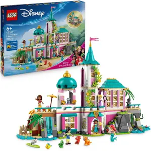 LEGO®   Disney 43267 Hrad princezen a králov tí domácí mazlí ci