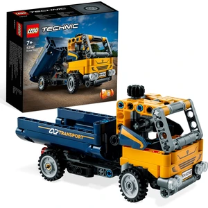 LEGO 42147 Technic Kipplaster Spielzeug, 2in1-Set mit Konstruktions-Mo...
