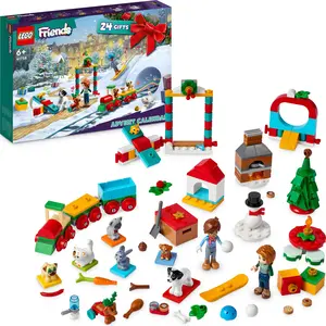 LEGO 41758 Friends Adventskalender 2023, Weihnachtskalender mit 24 Ges... günstig