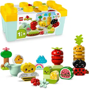 LEGO 10984 DUPLO My First Biogarten Bausteine-Box, Lernspielzeug für K...
