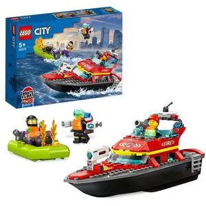 Rettungsboot Feuerwehr Lego City 19,1x6,1x26,2 cm