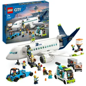 Bauklötze Passagierflugzeug Lego City 48x37,8x9,4 cm günstig