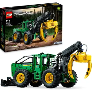 LEGO Technic John Deere 948L-II Skidder Set, großes 1.492-teiliges Bau...