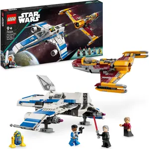 LEGO 75364 Star Wars New Republic E-Wing vs. Shin Hatis Starfighter, S...