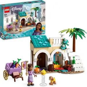 LEGO 43223 Disney Wish Asha in der Stadt Rosas, Wish-Film-Set mit Mark...