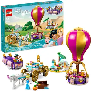 LEGO 43216 Disney Prinzessinnen auf magischer Reise Spielzeug mit Cind...
