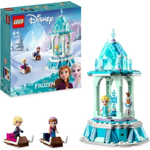 LEGO 43218 Disney Princess Annas und Elsas magisches Karussell, Die Ei...