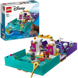 LEGO 43213 Disney Prinzessin Die kleine Meerjungfrau Märchenbuch Spiel...