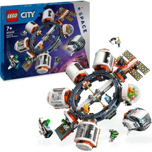LEGO City Weltraum Modulare Raumstation, Raumschiff-Modell mit Weltrau...