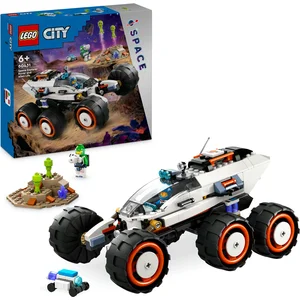 LEGO City Weltraum-Rover mit Außerirdischen, Auto-Set mit Roboter- und...