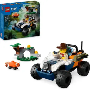 LEGO City Dschungelforscher-Quad, Dschungel-Spielzeug für Jungen und M...