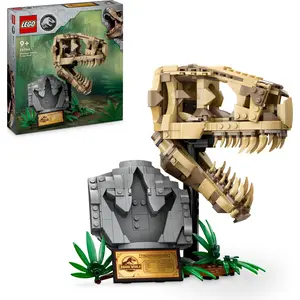 LEGO Jurassic World Dinosaurier-Fossilien: T.-rex-Kopf, Dinosaurier-Sp...