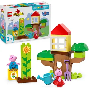 Bau-Set Garten + Spielhaus Lego Peppa Pig Duplo 19,1x9,1x26,2 cm