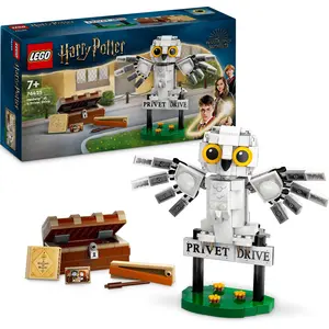 LEGO Harry Potter Hedwig im Ligusterweg 4 Set mit Spielzeug-Eule für K...