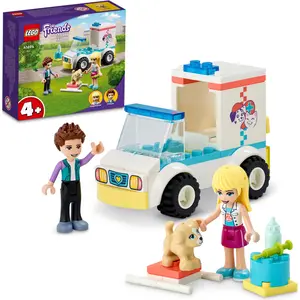 LEGO 41694 Friends Tierrettungswagen mit Mini-Puppen Stephanie und Eth...