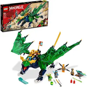 LEGO 71766 NINJAGO Lloyds legendärer Drache, Ninja-Spielzeug mit Drach...