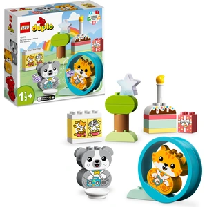 LEGO 10977 DUPLO Mein erstes Hündchen & Kätzchen - mit Ton, Spielzeug-...