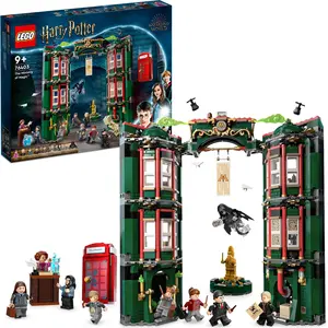 LEGO 76403 Harry Potter Zaubereiministerium, Modulares Set zum Bauen m...