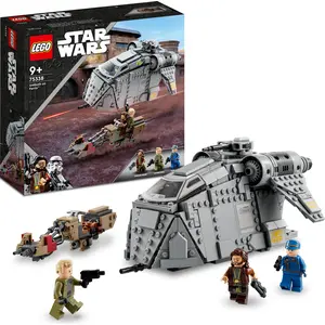 LEGO 75338 Star Wars Überfall auf Ferrix, mit Mobilem Tac-Pod, Speeder...
