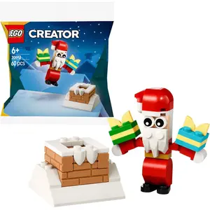 LEGO Creator Der Weihnachtsmann im Schornstein