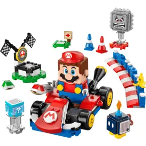 LEGO Super Mario Mario Kart interaktiver Mario und Standard-Kart 72043