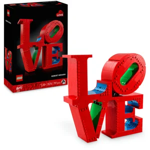 Konstruktionsspielzeug love r.indiana art Lego 38,2x11,8x26,2 cm günstig