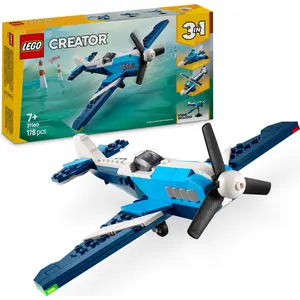 LEGO Creator 3in1 Flieger: Rennflugzeug Spielzeug - Umbaubar in Jet od...