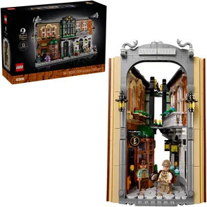 LEGO ICONS Sherlock Holmes: Bücherstütze, Bausatz, 18 Jahr(e), Kunstst...