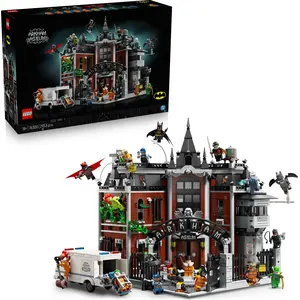 LEGO 76300 DC Super Heroes Batman Arkham Asylum, Konstruktionsspielzeug