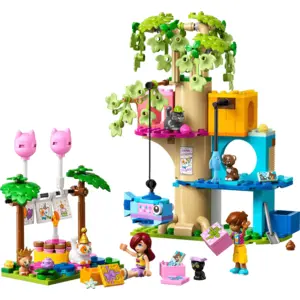 LEGO Friends Katzengeburtstagsparty und Baumhaus 42666