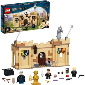 LEGO 76395 Harry Potter Hogwarts: Erste Flugstunde Spielzeug, Quidditc...