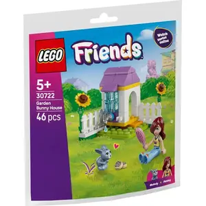 LEGO 30722 Friends Garten mit Hasenstall, Konstruktionsspielzeug