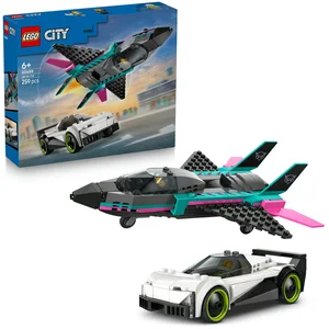 LEGO® City 60489 Düsenflieger vs. Rennauto
