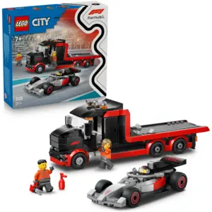 Bau-Set F1® Lastwagen mit F1® Rennwagen Audi City Lego TU günstig