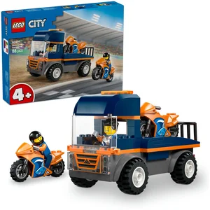 Lego Motorcycle Transport Truck Bauspiel 88 Stücke